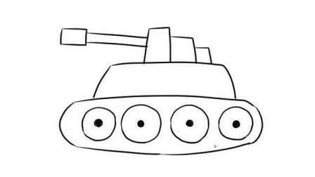 坦克的简笔画 飞机的简笔画