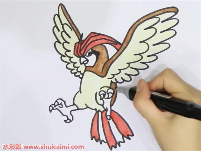 比比鸟怎么画 比比鸟简笔画步骤
