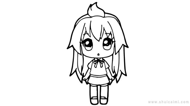 小女生简笔画怎么画 小女生简笔画简单