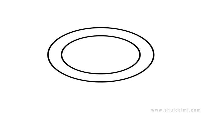 盘子简笔画怎么画 盘子简笔画简单又好看