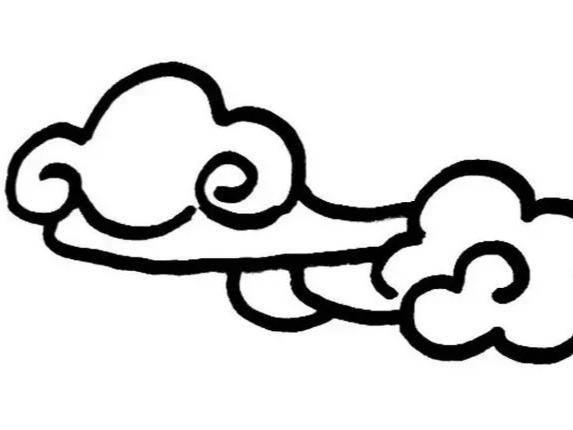 云朵简笔画 云朵简笔画仙气