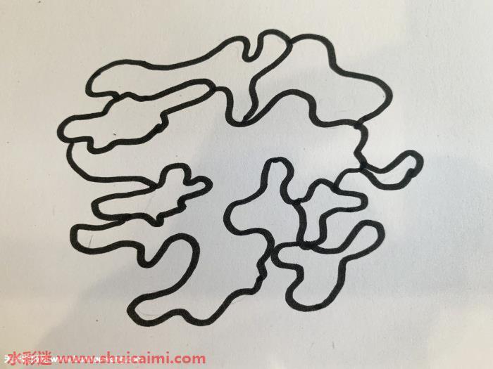 迷彩图案怎么画 迷彩图案简笔画漂亮卡通