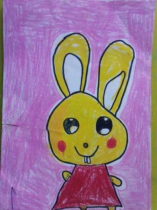 手绘卡通兔年迎春图片简笔画 卡通兔子图片大全可爱手绘