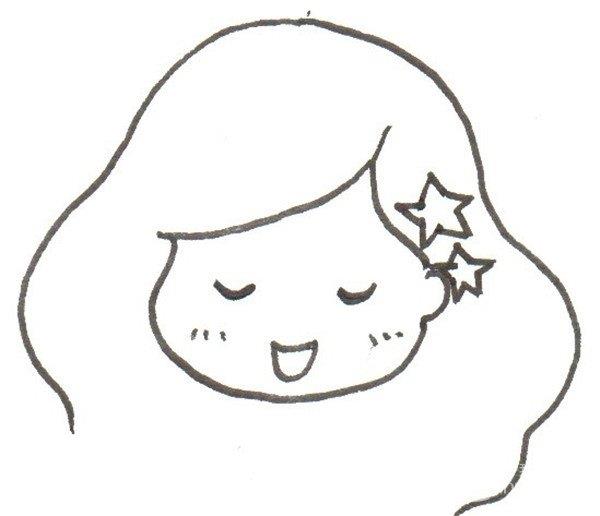 美人鱼简笔画怎么画 美人鱼简笔画步骤