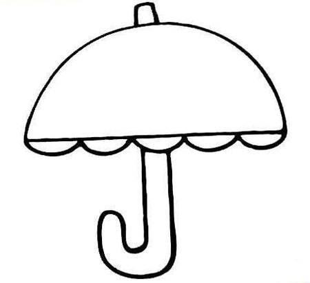 伞简笔画图片大全 伞简笔画图片大全可爱