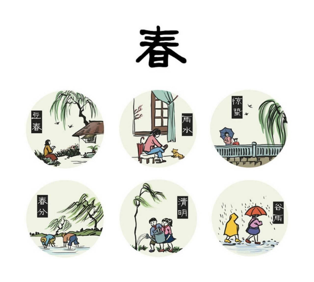 24节气简笔画图片大全 24节气简笔画图片大全立冬