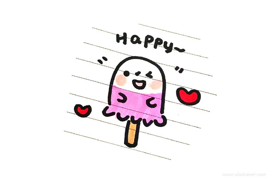 夏天的感觉怎么画