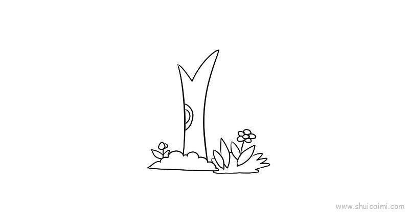 花草树木儿童画怎么画 花草树木简笔画简单又好看