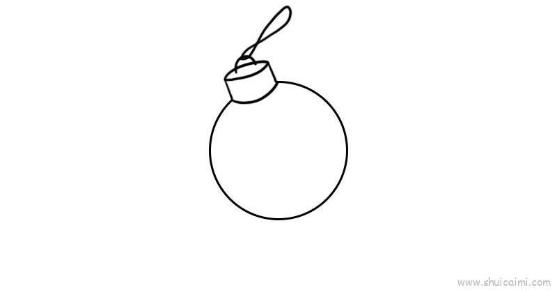 圣诞节彩球儿童画怎么画 圣诞节彩球简笔画简单又好看