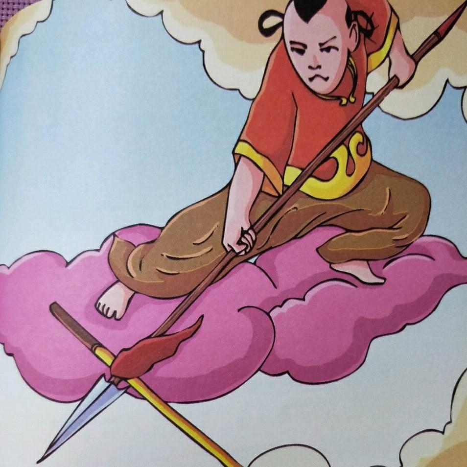 红孩儿简笔画 西游记红孩儿简笔画