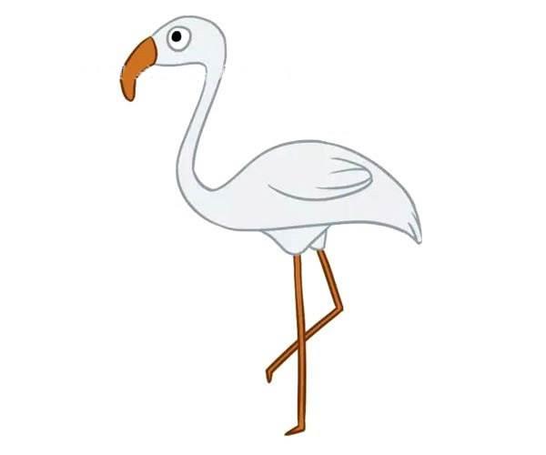 仙鹤简笔画 仙鹤简笔画简单又漂亮