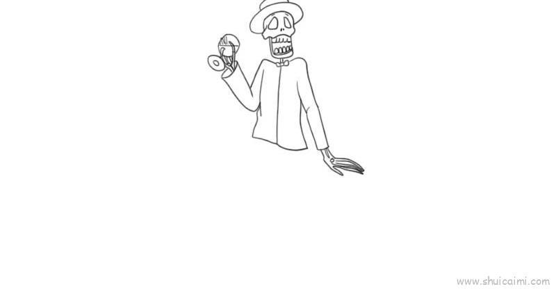死神儿童画怎么画 死神简笔画画法