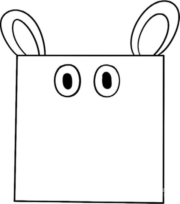 可爱的河马的简笔画怎么画 可爱的河马简笔画顺序