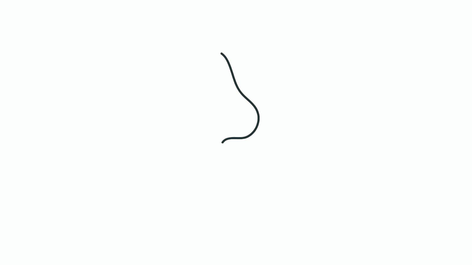 鼻子的简笔画怎么画 鼻子简笔画步骤