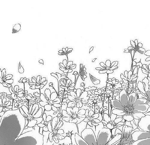花海简笔画 花海简笔画图片简单