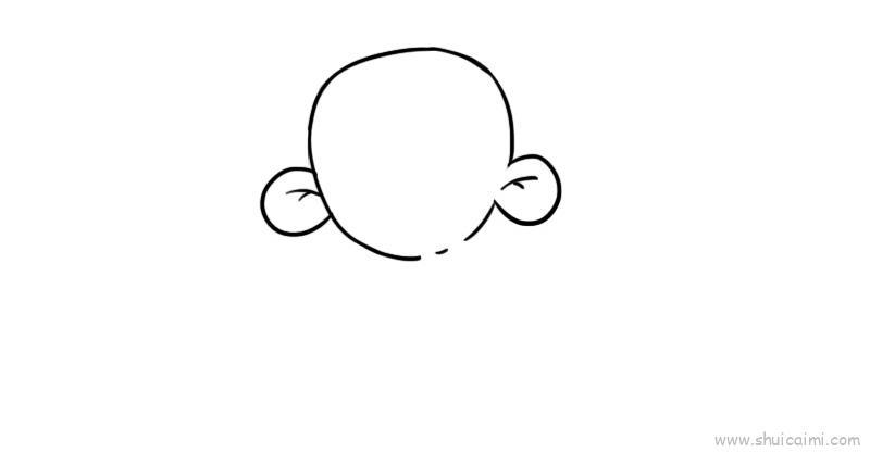 大耳朵图图儿童画怎么画 大耳朵图图简笔画顺序