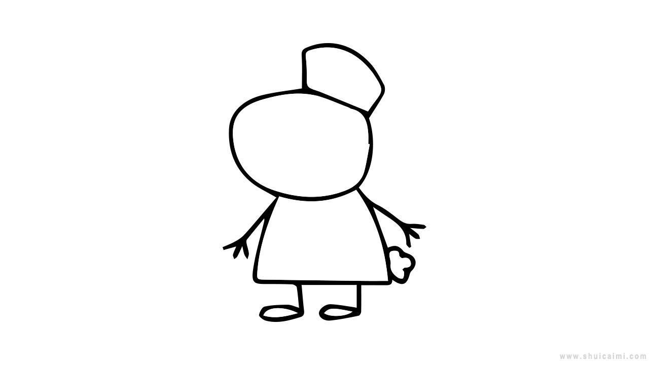 小羊苏西简笔画怎么画 小羊苏西简笔画简单又好看