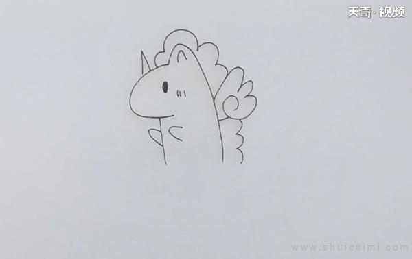 独角兽简笔画怎么画 独角兽简笔画画法