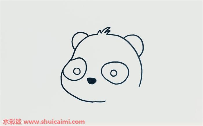 大熊猫简笔画怎么画图片大全彩色