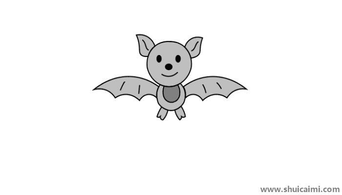 蝙蝠简笔画怎么画 蝙蝠简笔画步骤