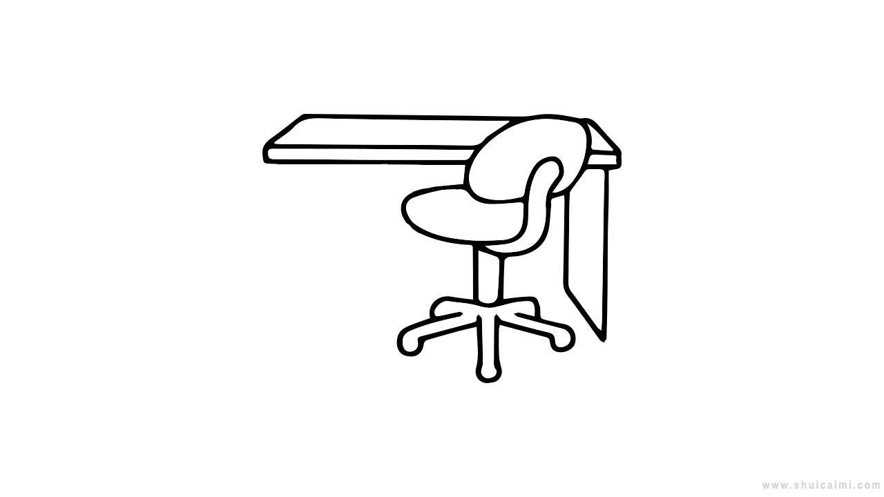 桌椅简笔画怎么画 桌椅简笔画步骤