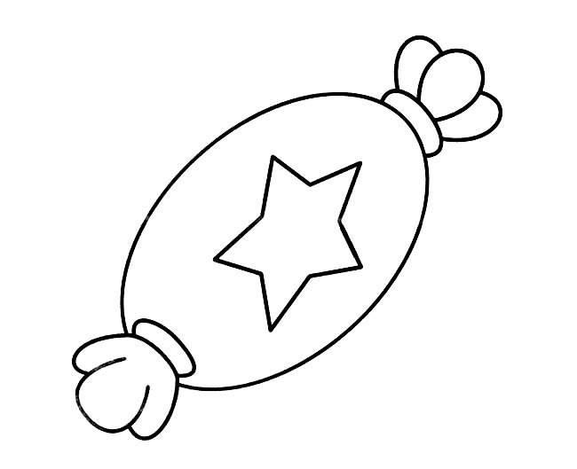 糖果简笔画图片大全 糖果简笔画图片大全可爱