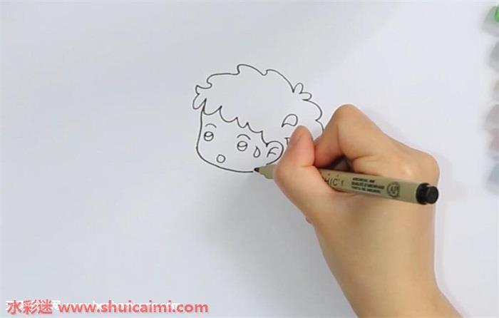 跑步怎么画 跑步简笔画图片带颜色