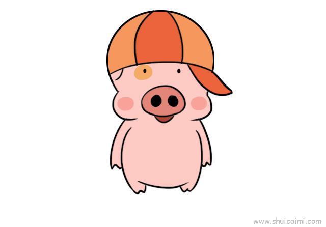 麦兜儿童画怎么画 麦兜简笔画简单