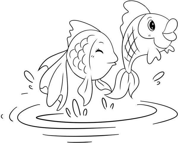 小鱼的简笔画 小鱼的简笔画可爱