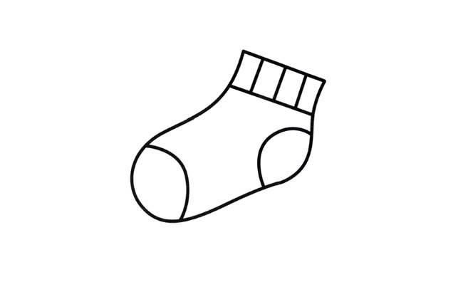 袜子简笔画 袜子简笔画儿童画