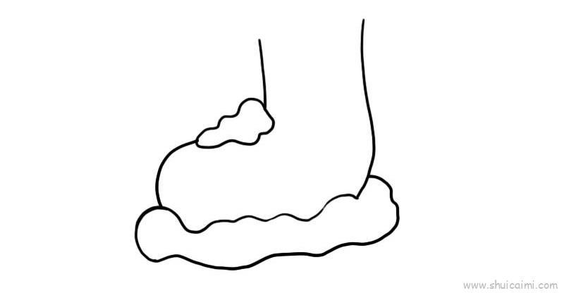 袜子儿童画怎么画 袜子简笔画顺序