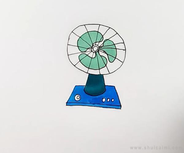 电风扇简笔画怎么画 电风扇简笔画简单