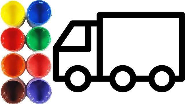 卡车简笔画 卡车简笔画儿童