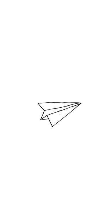 纸飞机简笔画 纸飞机简笔画图片