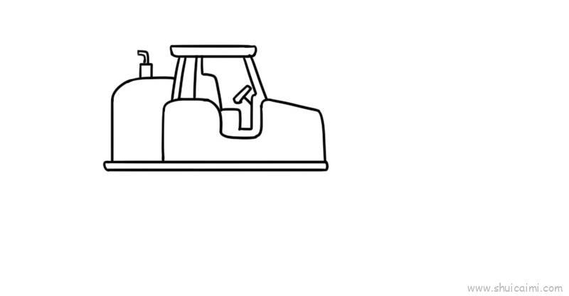 钻土车教程儿童画怎么画 钻土车教程简笔画好看