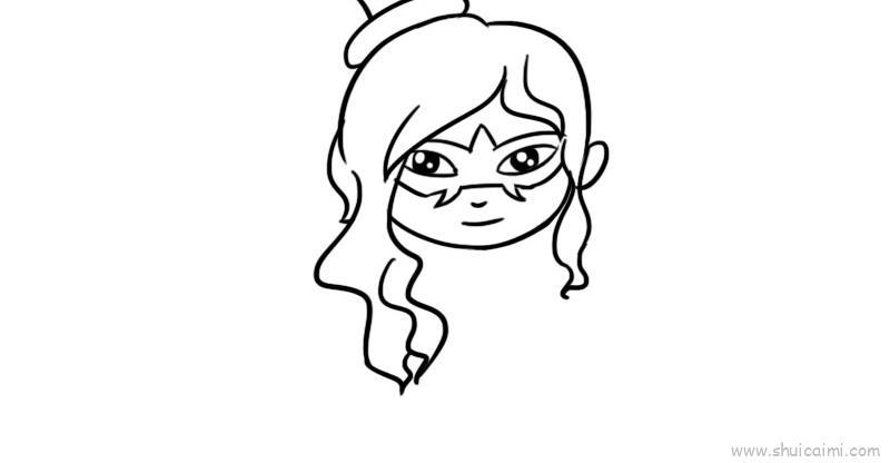 毒娘娘儿童画怎么画 毒娘娘简笔画简单又好看