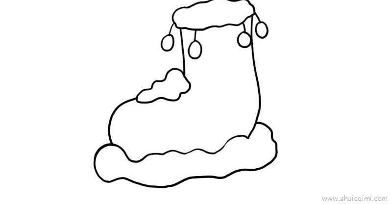 袜子儿童画怎么画 袜子简笔画顺序