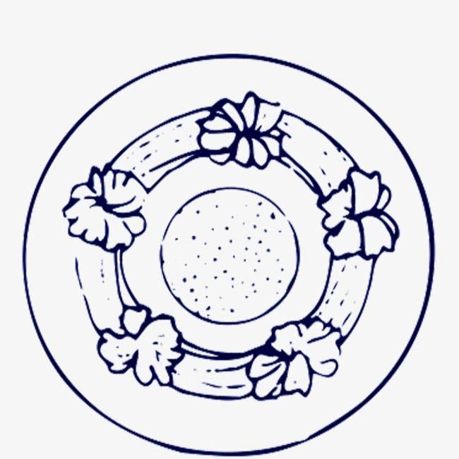 盘子简笔画图片大全 盘子简笔画图片大全图片