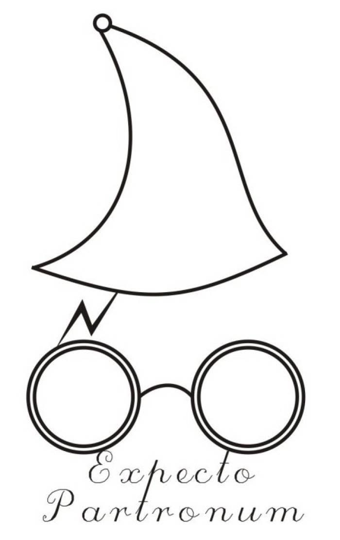 哈利波特简笔画 哈利波特简笔画三人组