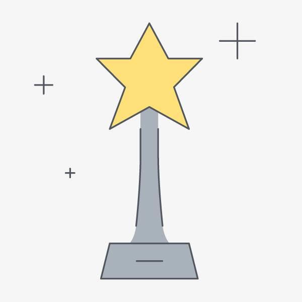 五角星简笔画 五角星简笔画图片