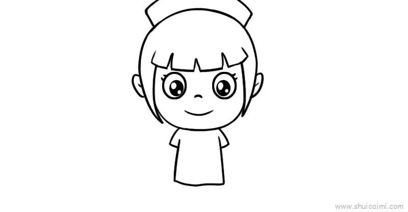 医护人员儿童画怎么画 医护人员简笔画简单又好看