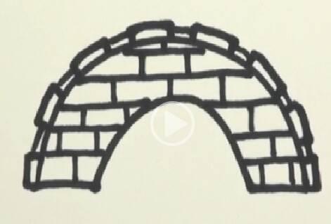 木桥简笔画 过独木桥简笔画