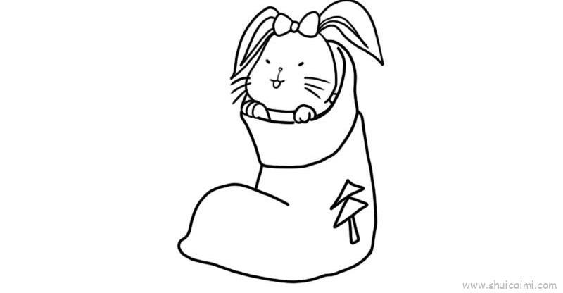 兔子儿童画怎么画 兔子简笔画顺序