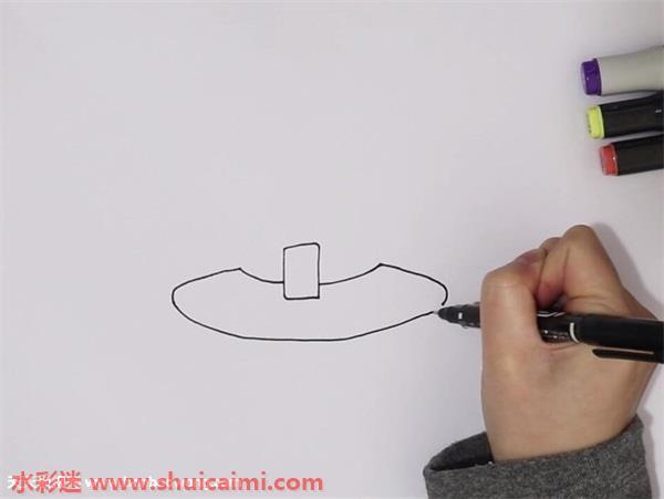巫师帽子怎么画 巫师帽子简笔画步骤图