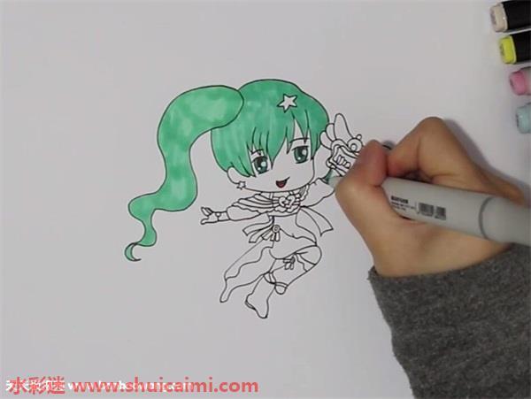 贝贝公主怎么画 贝贝公主简笔画步骤图