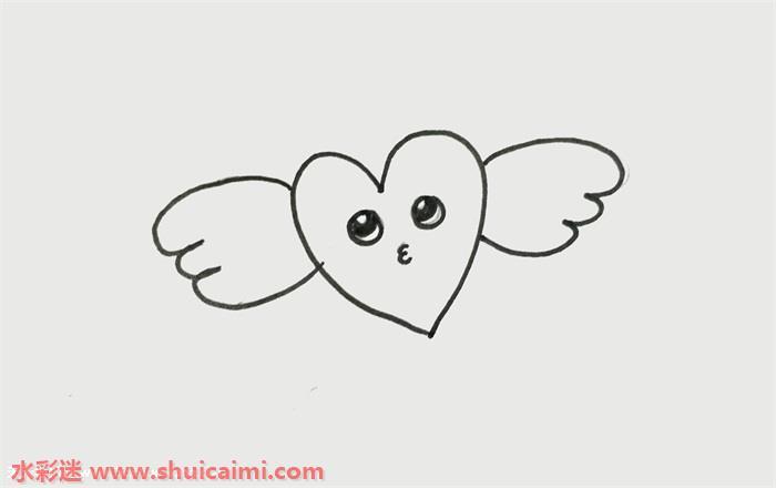 爱心怎么画 爱心简笔画彩色