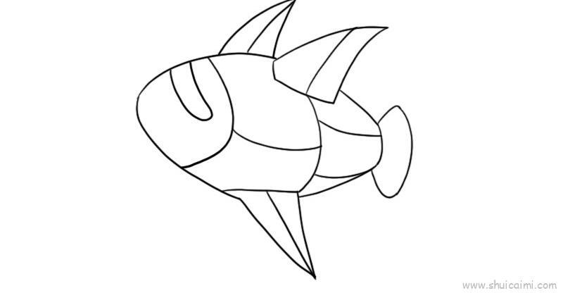 航天飞机儿童画怎么画 航天飞机简笔画顺序