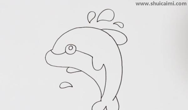 海豚简笔画怎么画 海豚简笔画画法
