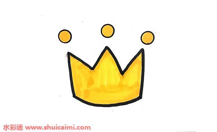 皇冠怎么画 皇冠简笔画漂亮卡通