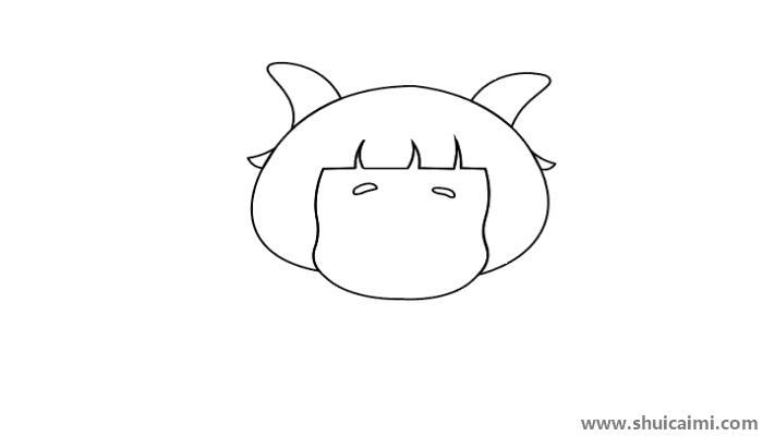 冰冰羊简笔画怎么画 冰冰羊简笔画图片